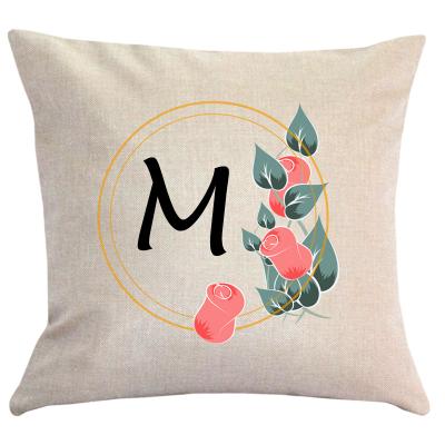 China Anti Static Wholesale Canvas Cushion Cover Without Sublimation Customized Interior for sale