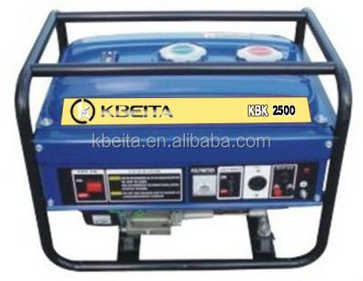 China gasoline start kerosene running generator set for home KBK-2000 for sale