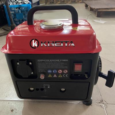 China 650W 800w Portable Small Mini Gasoline Generator Set For Home Model 950 KBG-950 for sale