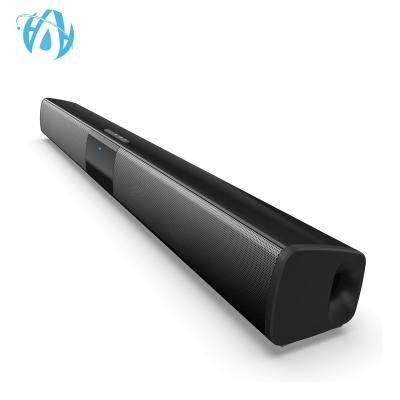 China Mini System 20W 2.0 bluetooth RCA soundbar audio input for home theater soundbar system fm radio with remote control for sale