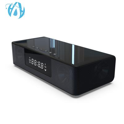 China Wireless Charger For Mobile Phone Trend Bass Quick Wireless Charging Power Bank Stereo Bluetooth Speaker for sale