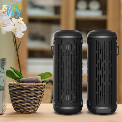 China New best sounding mini wireless made in china column bicycle bluetooth speaker portable wireless music box with FM/bluetooth/AUX for sale