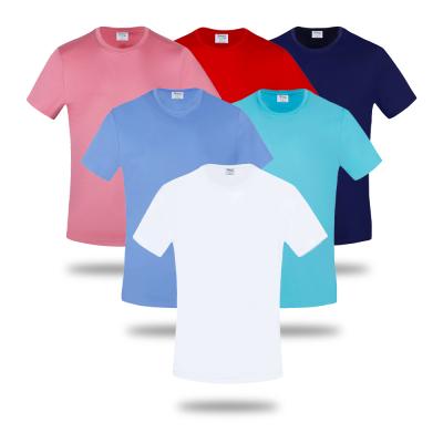 China Anti-Wrinkle OEM Customize T-shirt High Quality Wholesale T-Shirts Unisex Casual 100% Cotton T-shirt for sale