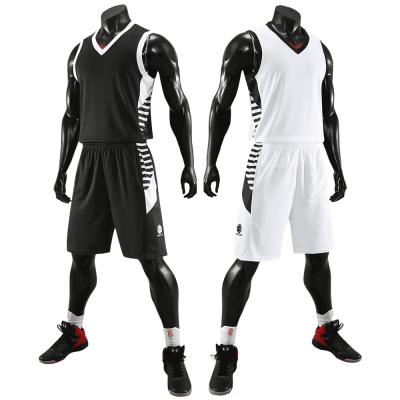 China Wholesale Basketball Uniforms Basketball Set Breathable Custom Fresh Tank Top Designs for sale