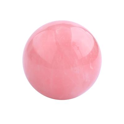 China 2022 New ARM Beauty Crystal Ball Rose Quartz Ball Gift Exercise Your Hand Palm for sale