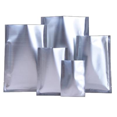 China Three Side Seal Food Grade Matte Aluminum Foil Packaging Small Recyclable Samples Food Package for sale