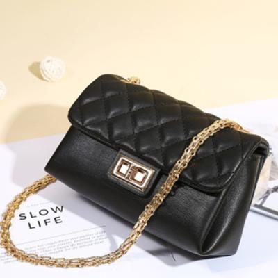 China Handbag/Messenger Bag/Cross Shoulder Bags - Korean Simple Messenger Chain Bag Women's Bag Rhombus Fashion Body Bags Women's Ladies Shoulder Bag New for sale