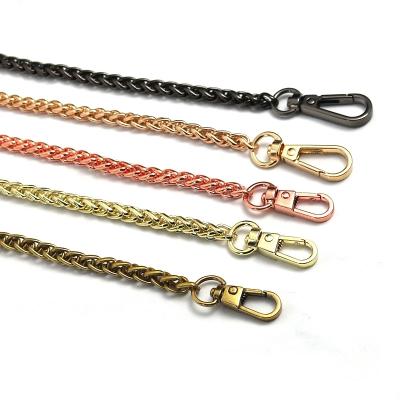 China Fasion Bags DIY Accessories Replacement Messenger Shoulder Strap Chain Metal Woman Chain Chains For Handbag Bag Parts 100cm/120cm for sale