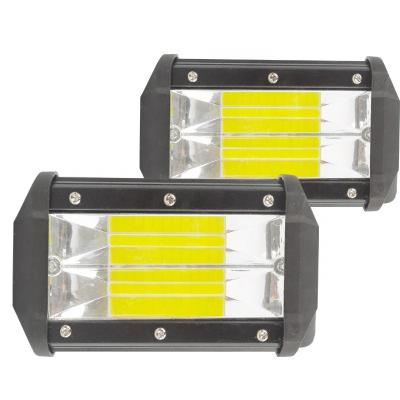 China 72W LED Combo Light Bar6000LM Spot Flood Off Road Triple Row LED Work Driving Light Fog Lamps For Pickup Truck ATV UTV SUV 08 for sale