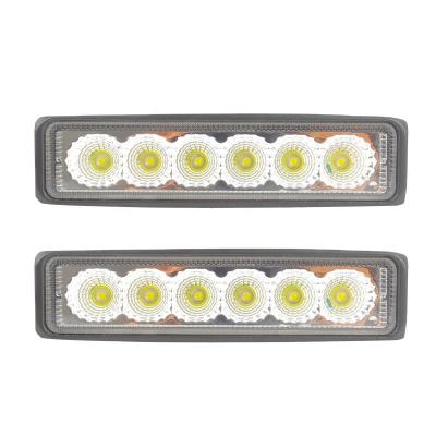 China 48W LED Combo Light Bar4000LM Spot Flood Off Road Triple Row LED Work Driving Light Fog Lamps For Pickup Truck UTV SUV 26 for sale