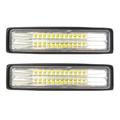 China 72W LED Combo Light Bar4000LM Spot Flood Off Road Triple Row LED Work Driving Light Fog Lamps For Pickup Truck UTV SUV 29 for sale