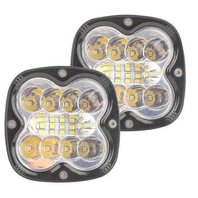 China 36W LED Combo Light Bar4000LM Spot Flood Off Road Triple Row LED Work Driving Light Fog Lamps For Pickup Truck ATV UTV SUV 37 for sale