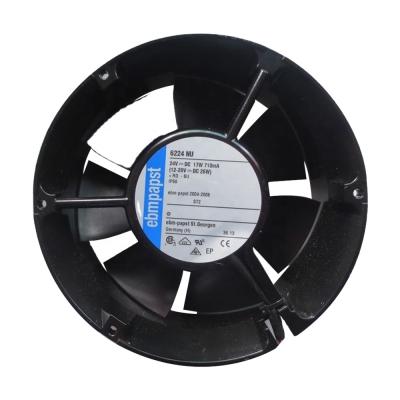 China Factory 172 x 51mm 24 V 410m3 DC Air Flow / H 3400rpm Axial Fan 6224NU 17251 ebmpapst Inverter Fan for sale