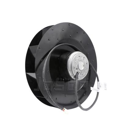 China Hotels R2E280-AE52-17 R2E280-AE52-05 M2E068-EG IP44 225W 7uF AC 230V/400V centrifugal fan for Vacon inverter FFU purification for sale