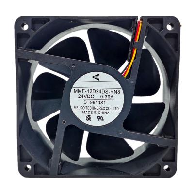 China Original Japan MMF-12D24DS-RN8 12038 120*120*38mm 24VDC 0.36A 2 wire low noise high speed fan from building material stores for sale