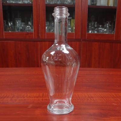 China Liquid Soap Odd Shape Hand Wash 300 Ml Bottle Glass Liquid Soap for sale