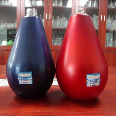 China Beverage Spray Round Color Black Bottle For Liquor 500ML Black Laundry Bottle for sale