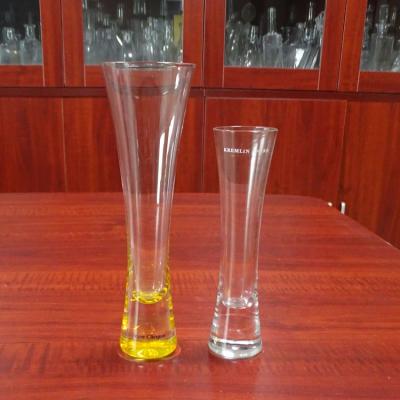 China 150ml 50ml CLASSIQUE Flute Single Blown Stemless Champagne Glass for sale