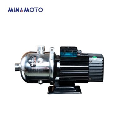 China Low Power Low Noise Consumption CHL Flow Rate Industrial Clean Farm Irrigation 0.5Hp Stainless Steel Horizontal Centrifugal Water Pump for sale