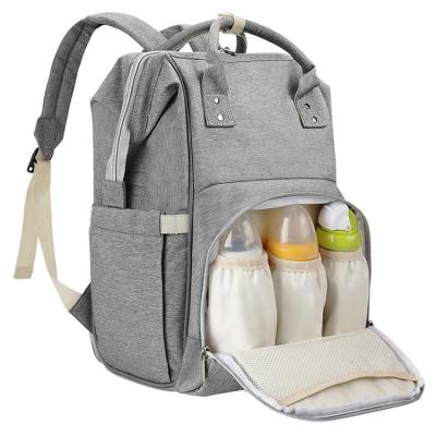 China Water Resistant Diaper Bag Backpack Baby Care Diaper Backpack Baby Diaper Backpack for sale