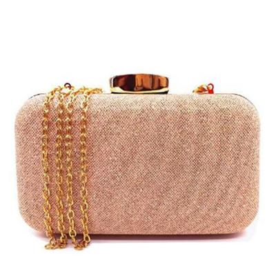 China Glitter Sparkle Evening Clutches Bags Box Clutch Clips Bridal Purse For Wedding And Women Party for sale