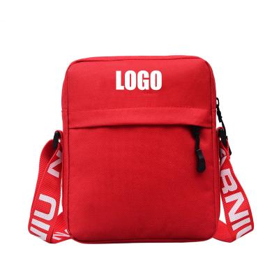 China Custom Fashoion Logo Fashion Single Strap Letter Printing Women Shoulder Sling Bag Messenger Bag For Women for sale