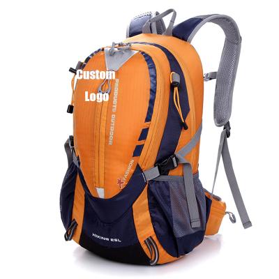 China Outdoor Sport Climbing Bag Bagpack Men Mountaineering Backpack Waterproof Camping Backpack Men Climbing Rucksack for sale