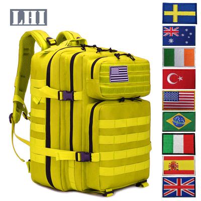 China LHI 2020 Fashion Waterproof Gym Large Capacity Travel Backpack Tactical Camping Waterproof University School_Bagpacks Backpacks for sale