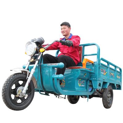 China 2021 Cheapest Strong Power 60V 1000W Electric Cargo Tricycle Cargo for sale