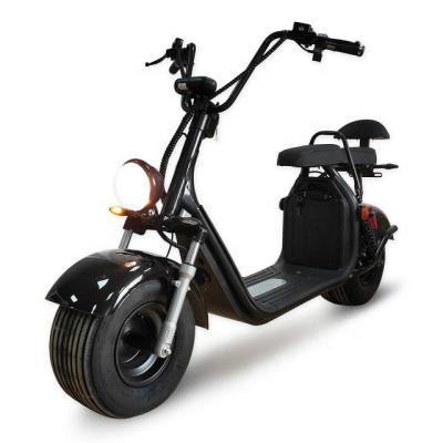 China New model cheap unisex two seat 2 wheels electric motorcycle 60v 2000w citycoco scooter for adults for sale