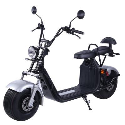 China Chinese Factory Supply 2 Wheel Fat Tire Electric Scooter 2000W â ‰ ¤ 25 degrees for sale