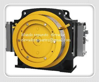 China El motor gearless GETM3.5H 800-1150KG 1.0-2.5M/S  para elevador pasajero for sale