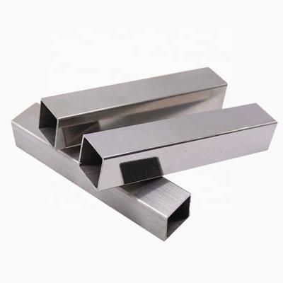 China Water Pipeline Manufacturer China 304 316L 316 Thin Wall 0.1mm 0.2mm 0.3mm 0.5mm Inox 1mm 201 Cold Rolled Tube Welded Stainless Steel Square PI for sale