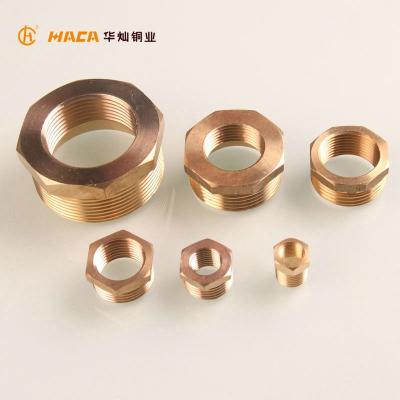 China Brass Brass Over 10 Years Brass Hex Reducing Bushing Supply Factory Experience for sale