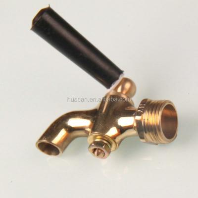 China High quality brass metered bibcock metered faucets/brass barrel faucets /tee hot water tap for sale