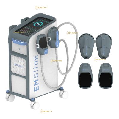 China 2021New arrival weight loss hiemt machine 4 handles EMS Hiemt electromagnetic beauty machine for sale