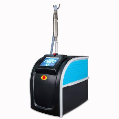 China Dye removal factory price ND Yag laser beauty salon equipment Q-switch portable tatoo removal machine for sale