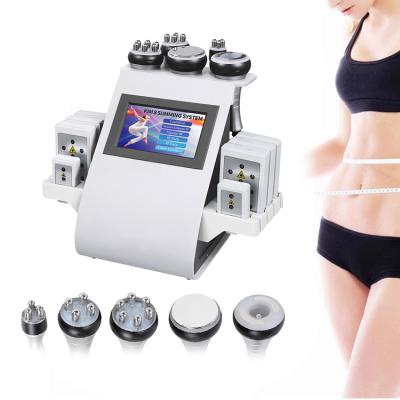 China Weight Loss 6 in 1 Fat Burning and Removing Face Body Massage Shaping Machine Celulitis-Removing Machine 40K Carvitation Shaper for Women for sale