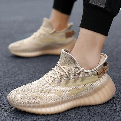 China Bright men's popular yeezi fashion trend fashion trend TPU sports shoes sneakers size 38-46 for sale