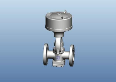 China Automatische Positions-elektropneumatisches Ventil-Ausschnitt-Ventile der Metall3 Weisen-2 für industrielles zu verkaufen