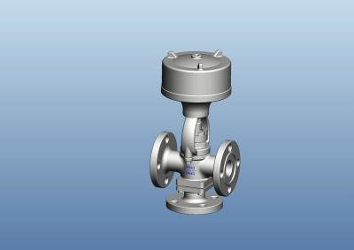 China Luft, zum des Ventils der Weisen-2 zu schließen 3 Positions-elektropneumatischen zu verkaufen