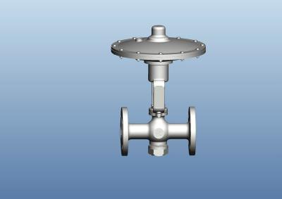 China Adjustable Steam Pneumatic Diaphragm Control Valve Automatic Regulating for sale