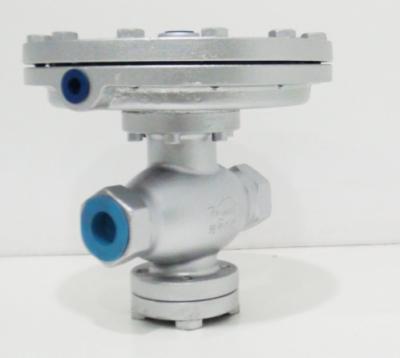 China Small pneumatic air pressure regulator valve / adjustable pressure relief valve DN20 for sale