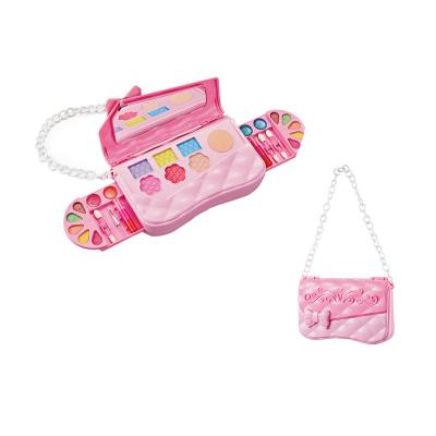 China Factory Wholesale Gift Girls Pretend Makeup Box Toy Makeups Set For Girls Makeup Kit With Cosmetic Case for sale