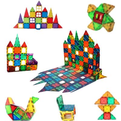 China Construction Toy Educational Magnetic Blocks 3D DIY Kids Magnetic Toy Magnetic Building Blocks Sets for sale