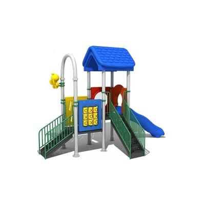 China Sports& Entertainment Amusement Park Tunnel Playground Kids Outdoor Plastic Playground With Slide For Kids for sale