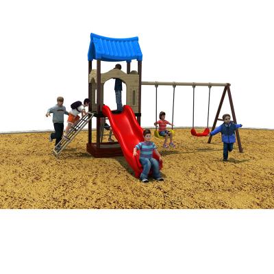 China Sports& Kids Plastic Outdoor Playground Playhouse Playground Entertainment Kids Slide Slides for sale