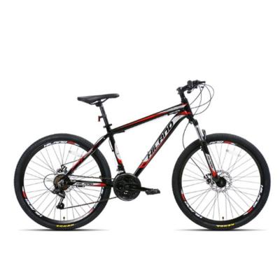 China 26 Inch 21 Speed ​​Aluminum Alloy Double Suspension Bike Disc Brake Mountain Adult Street Bike Bicycle for sale