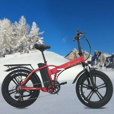 China Aluminum Alloy Frame 20 Inch 350W Motor 48V 10.4Ah Strong Fast Fold Electric Bicycle Europe In Running Lady City E Bike for sale