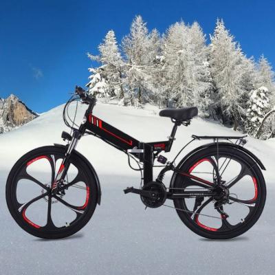 China Aluminum Alloy 1000W 48V Electric Super Fat Vintage Tire 73 Retro Fat Tire Vintage Bicicleta Electrica Mountain City Dirt E Bike Electric Bicycle for sale